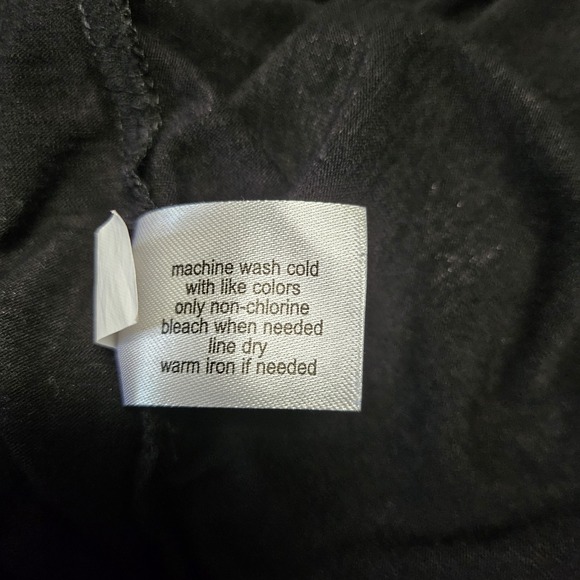 Lane Bryant Black Lace Trim Long Sleeve Top Sz 18/20 Y2K Witchy Dark Romantic - Picture 8 of 8